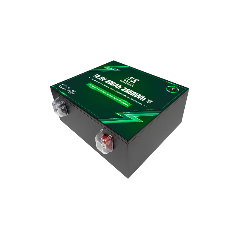 Idealakku IA SERIES Lithium Batterie LiFePO4 12V 200Ah Smart BMS mit Bluetooth Wohnmobil Untersitzbatterie