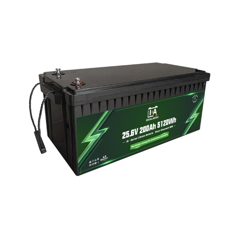 Idealakku IB SERIES Lithium Batterie LiFePO4 24V 200Ah Smart BMS mit Bluetooth
