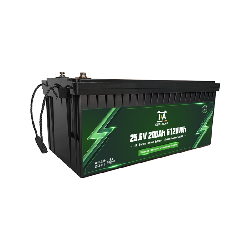 Idealakku IB SERIES Lithium Batterie LiFePO4 24V 200Ah Smart BMS mit Bluetooth