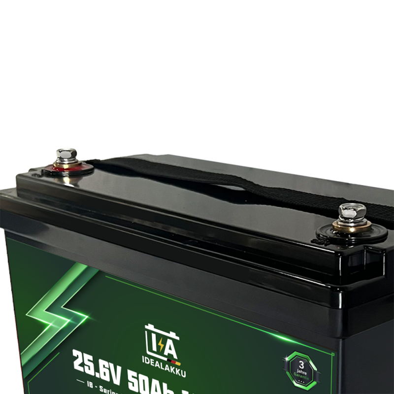 Idealakku IB SERIES Lithium Batterie LiFePO4 24V 50Ah Smart BMS mit Bluetooth