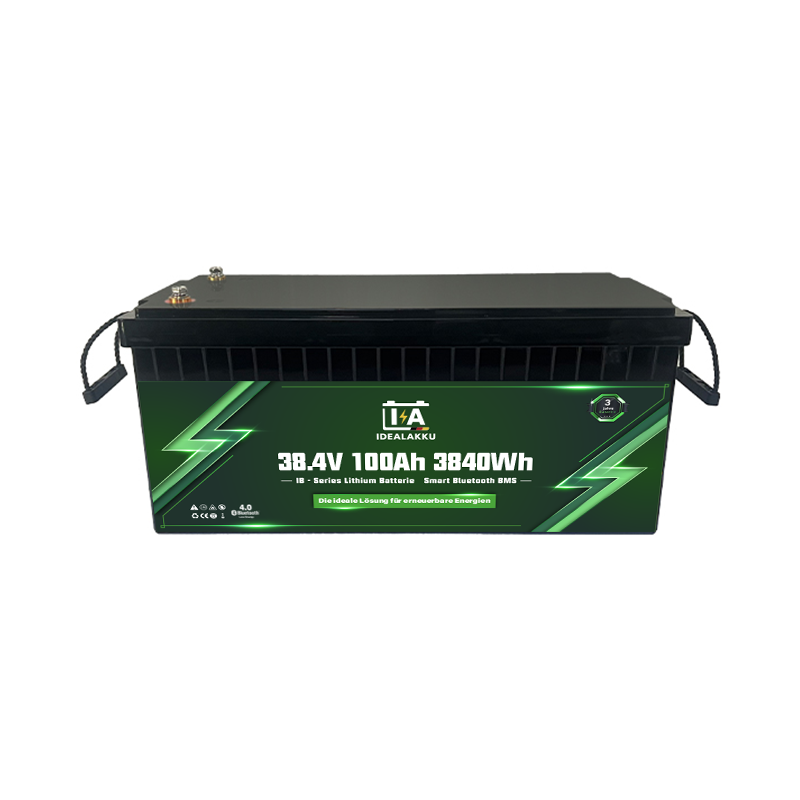 Idealakku IB SERIE Lithium Batterie LiFePO4 36V 100Ah Smart BMS mit Bluetooth