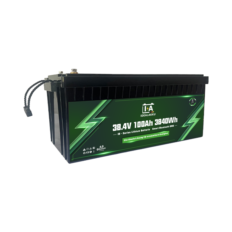 Idealakku IB SERIE Lithium Batterie LiFePO4 36V 100Ah Smart BMS mit Bluetooth