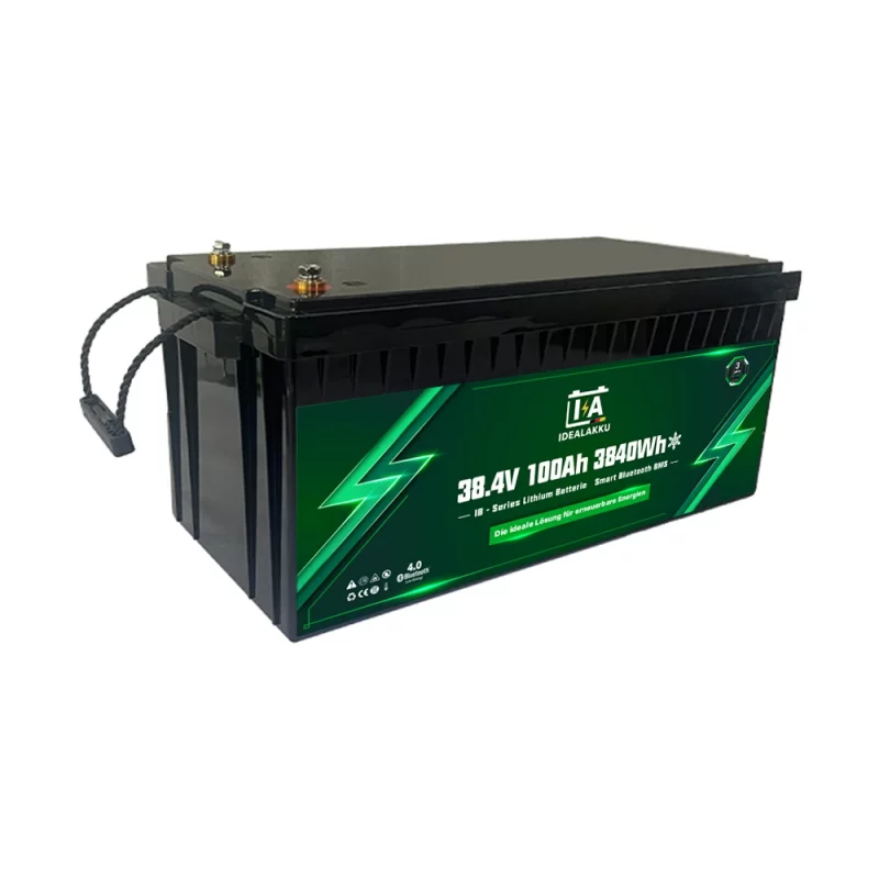 Idealakku IB SERIE Lithium Batterie LiFePO4 36V 100Ah Smart BMS mit Bluetooth mit Heizung