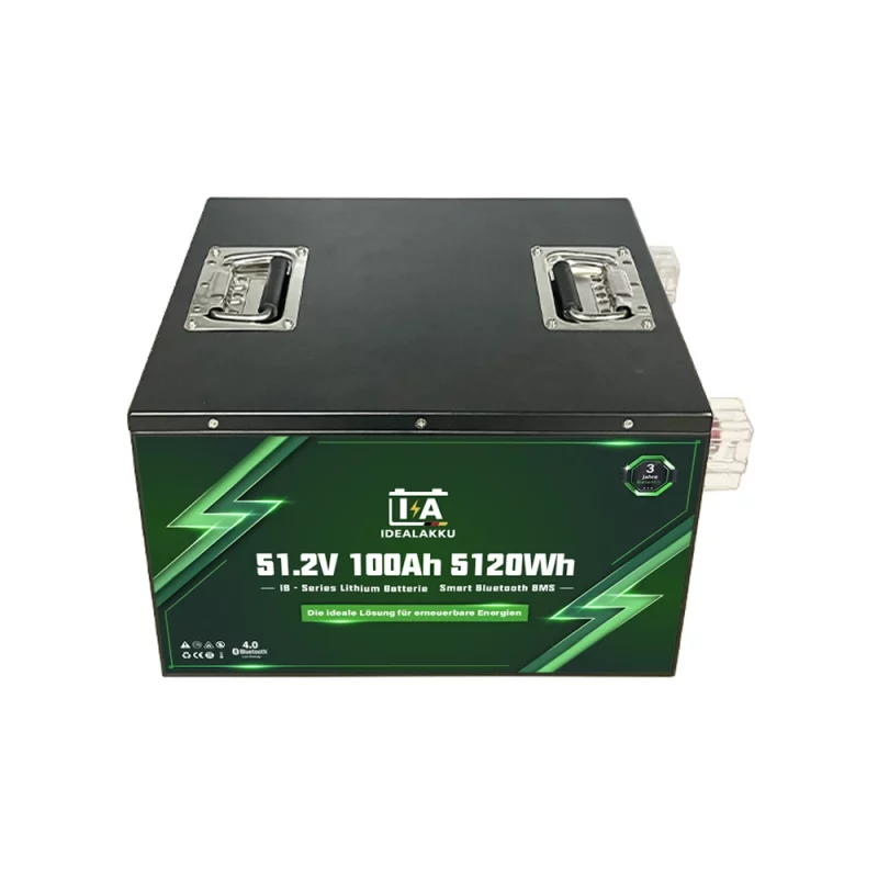 Idealakku IB SERIES Lithium Batterie LiFePO4 48V 100Ah Smart BMS Bluetooth