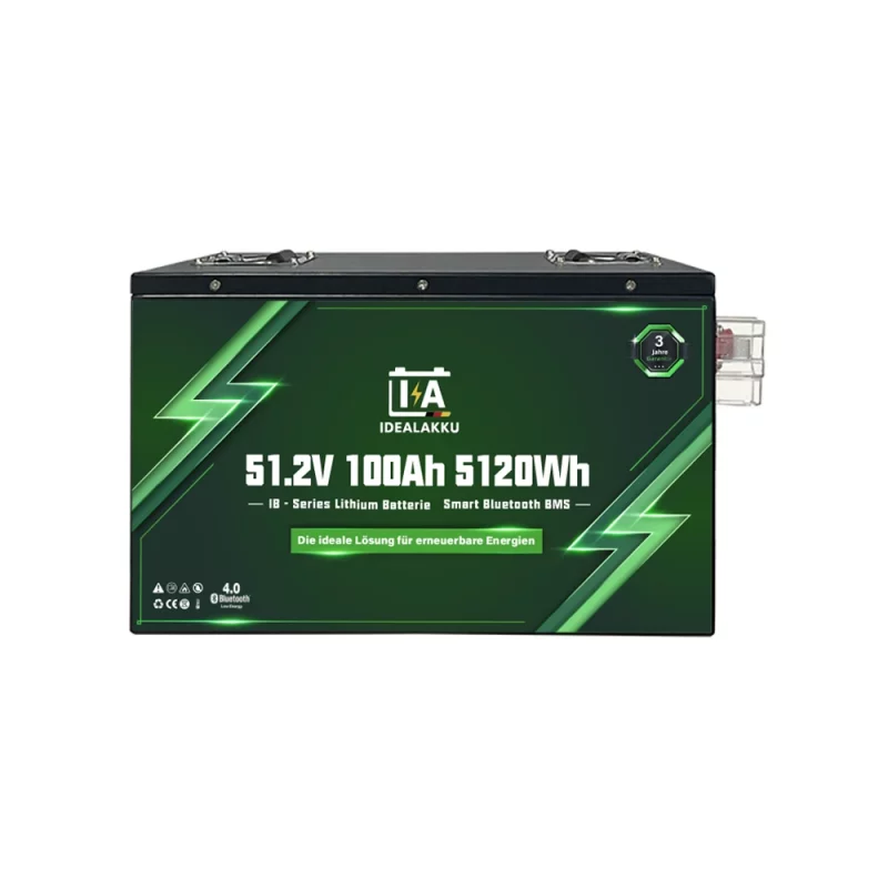 Idealakku IB SERIES Lithium Batterie LiFePO4 48V 100Ah Smart BMS Bluetooth