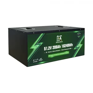 Idealakku IB SERIES Lithium Batterie LiFePO4 48V 200Ah Smart BMS Bluetooth