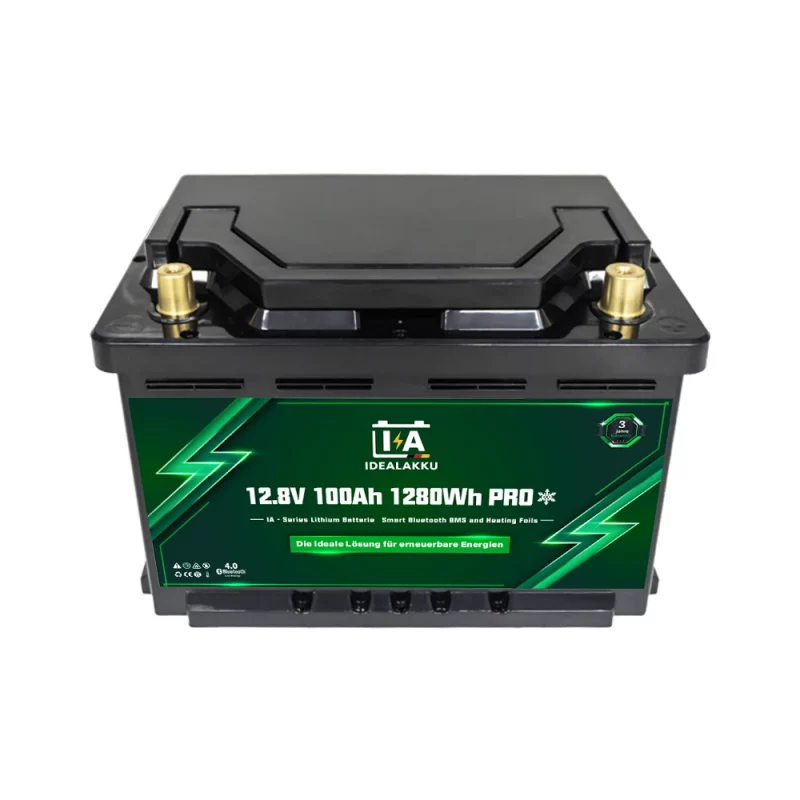 Idealakku IA SERIES Lithium Batterie LiFePO4 12V 100Ah MINI PRO Smart BMS mit Bluetooth Wohnmobil Untersitzbatterie mit Heizung-3 Idealakku IA SERIES Lithium Batterie LiFePO4 12V 100Ah MINI PRO Smart BMS mit Bluetooth Wohnmobil Untersitzbatterie mit Heizung-3
