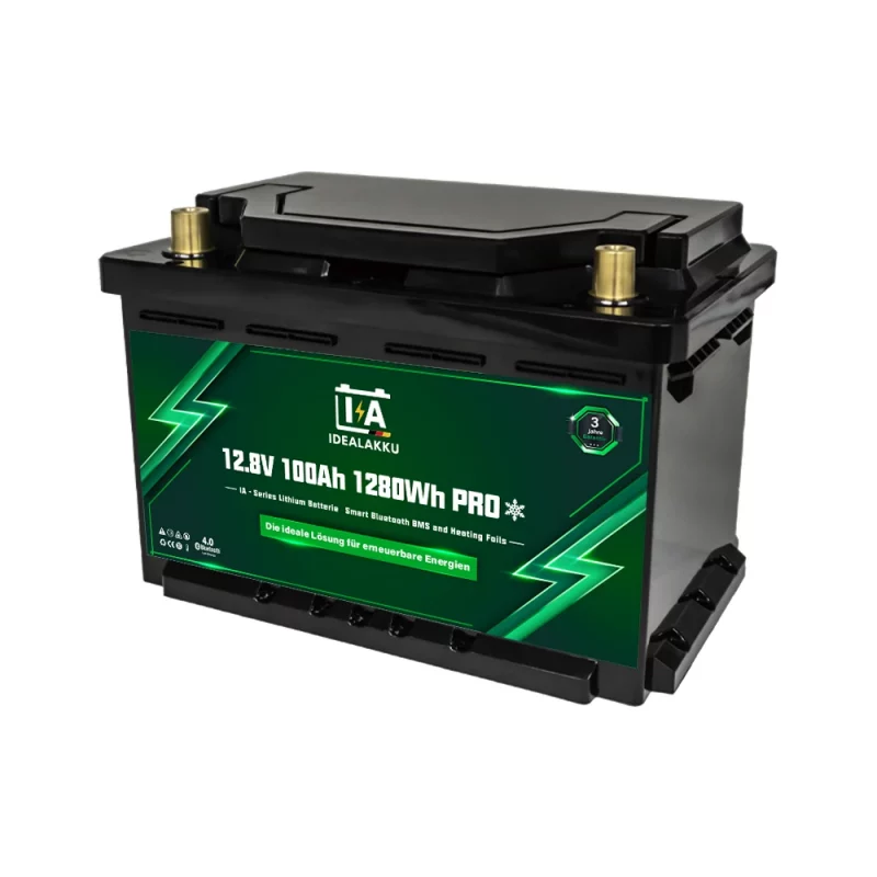 Idealakku IA SERIES Lithium Batterie LiFePO4 12V 100Ah MINI PRO Smart BMS mit Bluetooth Wohnmobil Untersitzbatterie mit Heizung-6 Idealakku IA SERIES Lithium Batterie LiFePO4 12V 100Ah MINI PRO Smart BMS mit Bluetooth Wohnmobil Untersitzbatterie mit Heizung-6