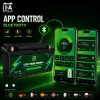 Idealakku LiFePO4 Batterie Bluetooth App Control Smart BMS fuer iOS und Android